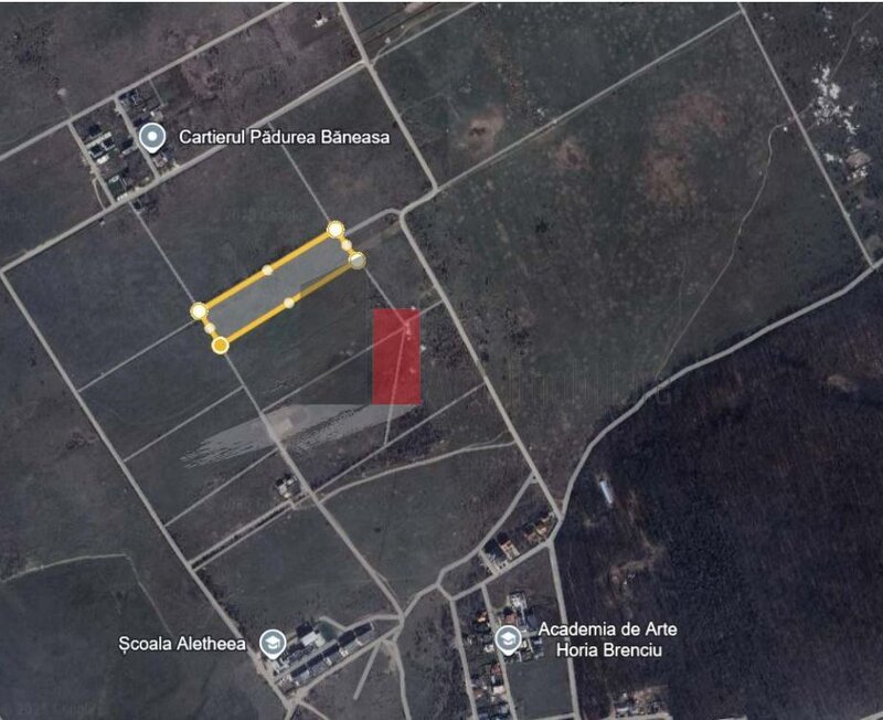 Cartier Padurea Baneasa, teren.